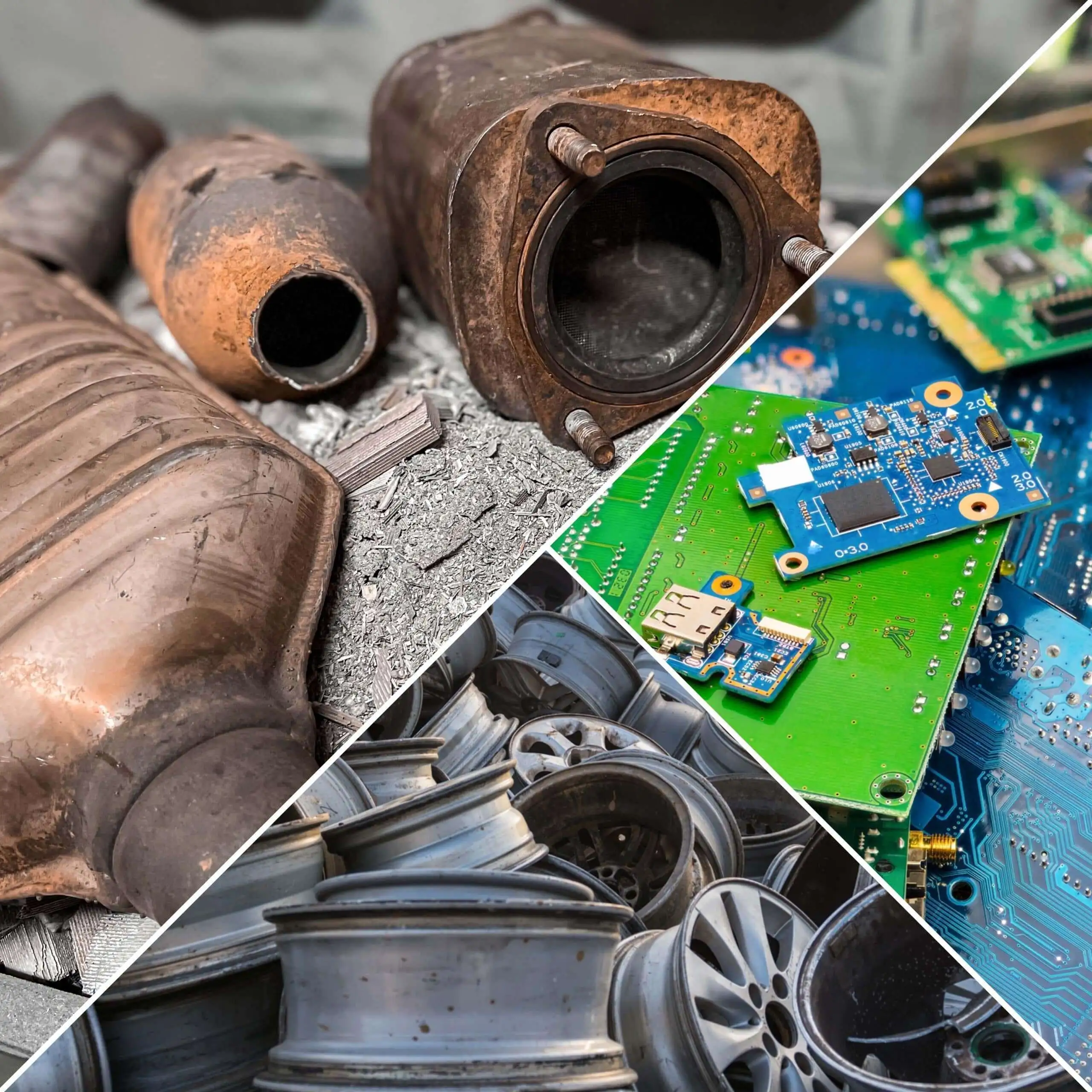 Catalytic Converters, Electronic Waste, Non-Ferrous Metals